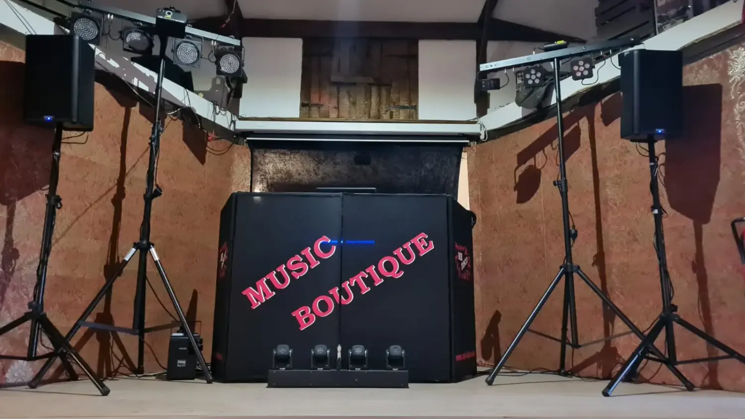 MB-Disco - DJ-Bühne